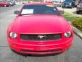 2005 Torch Red Ford Mustang V6 Deluxe Coupe  photo #21