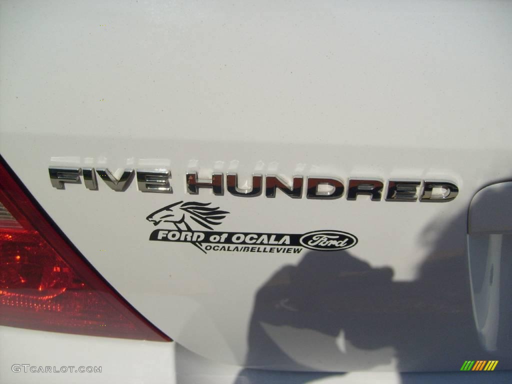 2006 Five Hundred SEL - Oxford White / Shale Grey photo #10