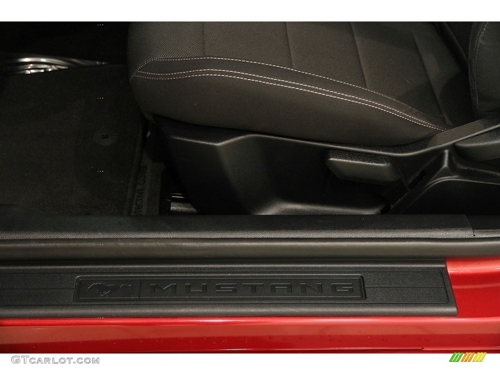 2015 Mustang V6 Coupe - Ruby Red Metallic / Ebony photo #8