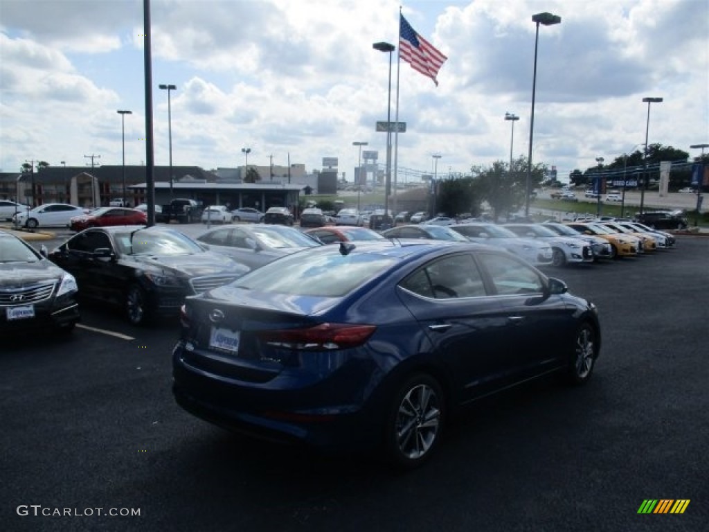 2017 Elantra Limited - Lakeside Blue / Gray photo #5