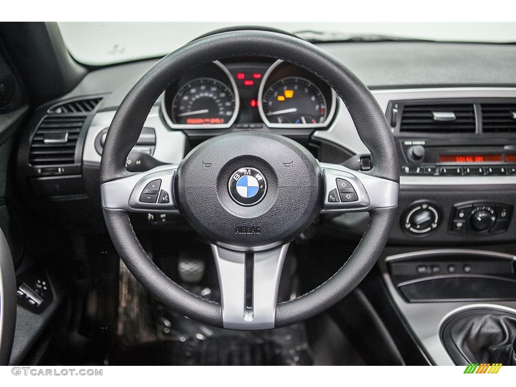 2008 Z4 3.0i Roadster - Space Grey Metallic / Black photo #17