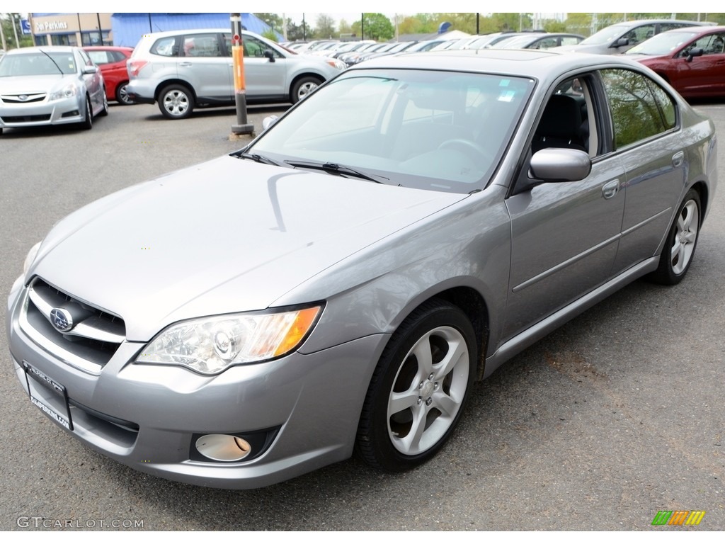 2008 Legacy 2.5i Sedan - Diamond Gray Metallic / Off Black photo #3