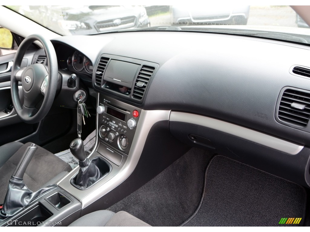 2008 Legacy 2.5i Sedan - Diamond Gray Metallic / Off Black photo #5