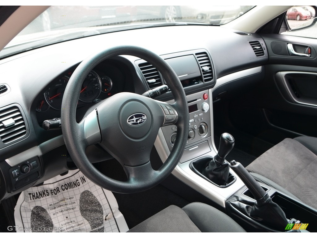 2008 Legacy 2.5i Sedan - Diamond Gray Metallic / Off Black photo #9