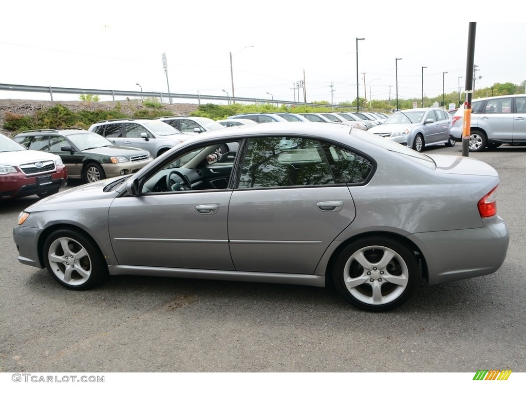 2008 Legacy 2.5i Sedan - Diamond Gray Metallic / Off Black photo #10