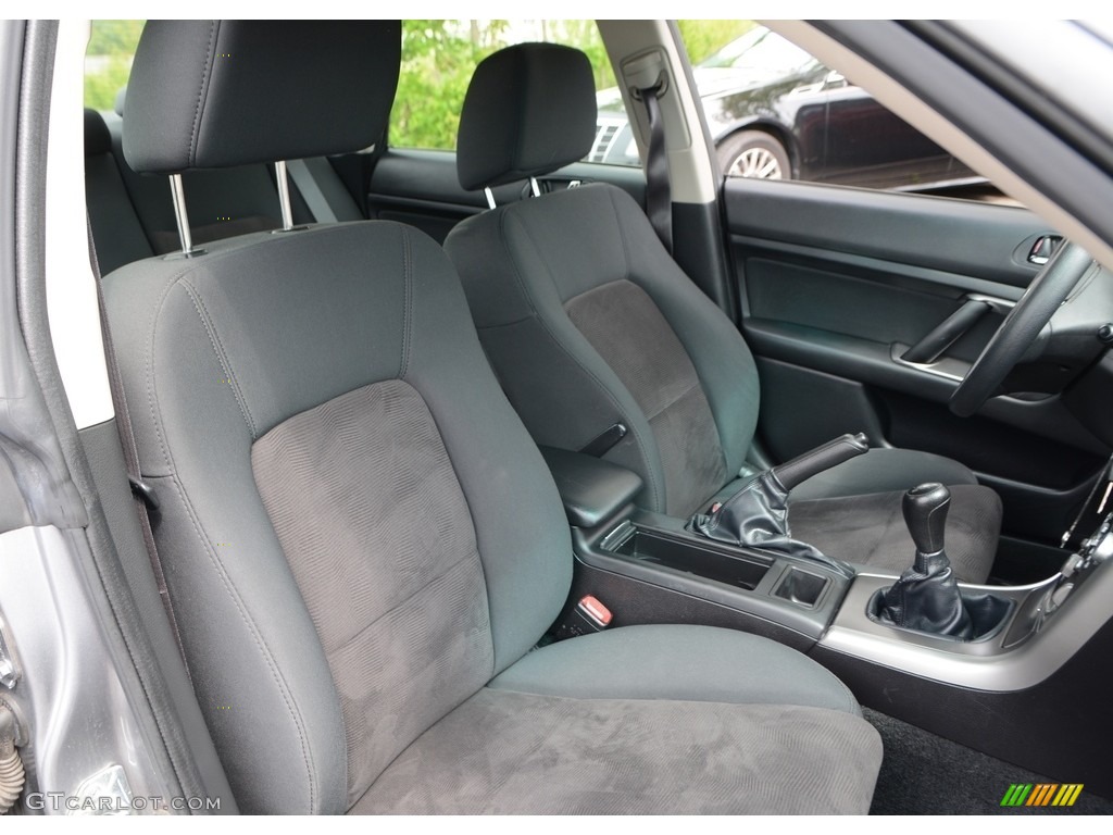 2008 Legacy 2.5i Sedan - Diamond Gray Metallic / Off Black photo #16