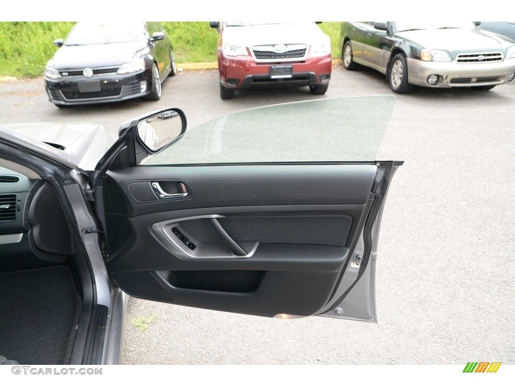 2008 Legacy 2.5i Sedan - Diamond Gray Metallic / Off Black photo #17