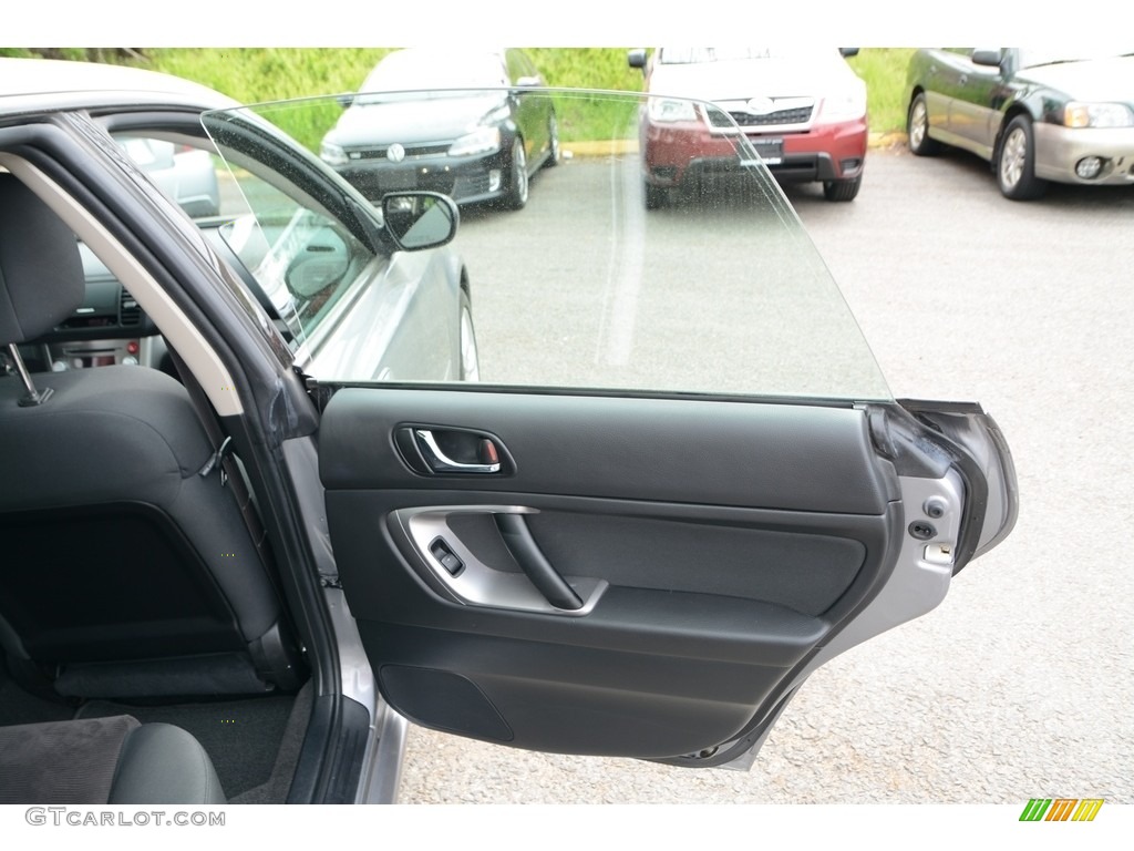 2008 Legacy 2.5i Sedan - Diamond Gray Metallic / Off Black photo #18