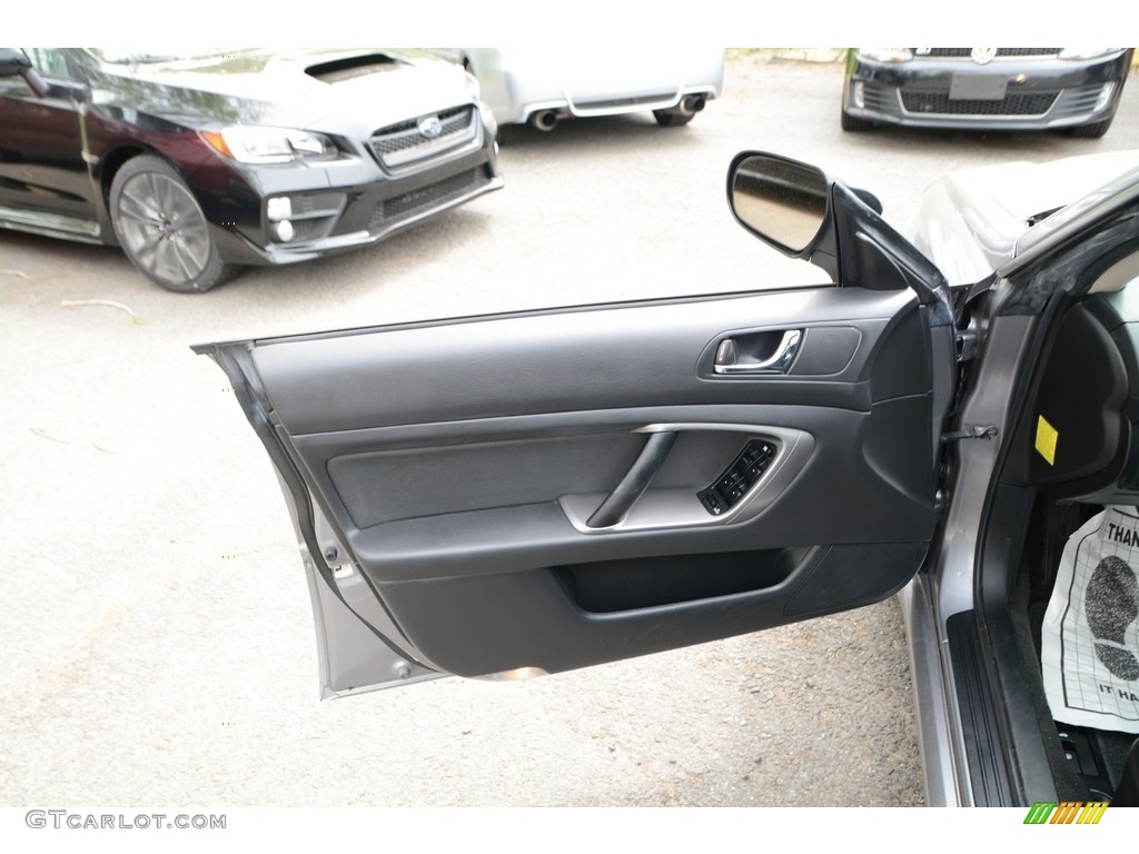 2008 Legacy 2.5i Sedan - Diamond Gray Metallic / Off Black photo #19