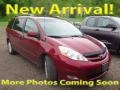 Salsa Red Pearl 2009 Toyota Sienna XLE