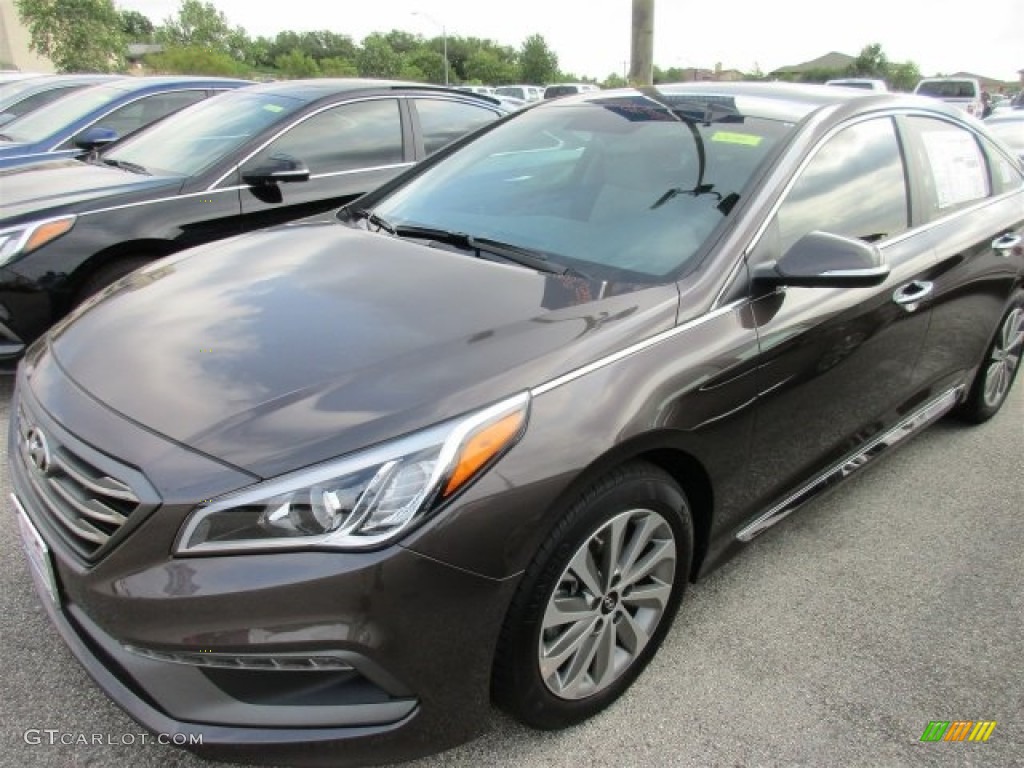 2016 Sonata Sport - Dark Truffle / Gray photo #2