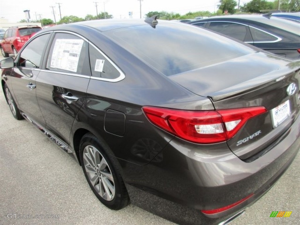 2016 Sonata Sport - Dark Truffle / Gray photo #4