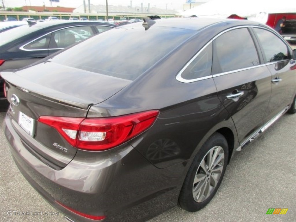 2016 Sonata Sport - Dark Truffle / Gray photo #7