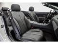 Black 2017 BMW 6 Series 640i Convertible Interior Color