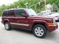 Red Rock Pearl 2007 Jeep Commander Limited 4x4
