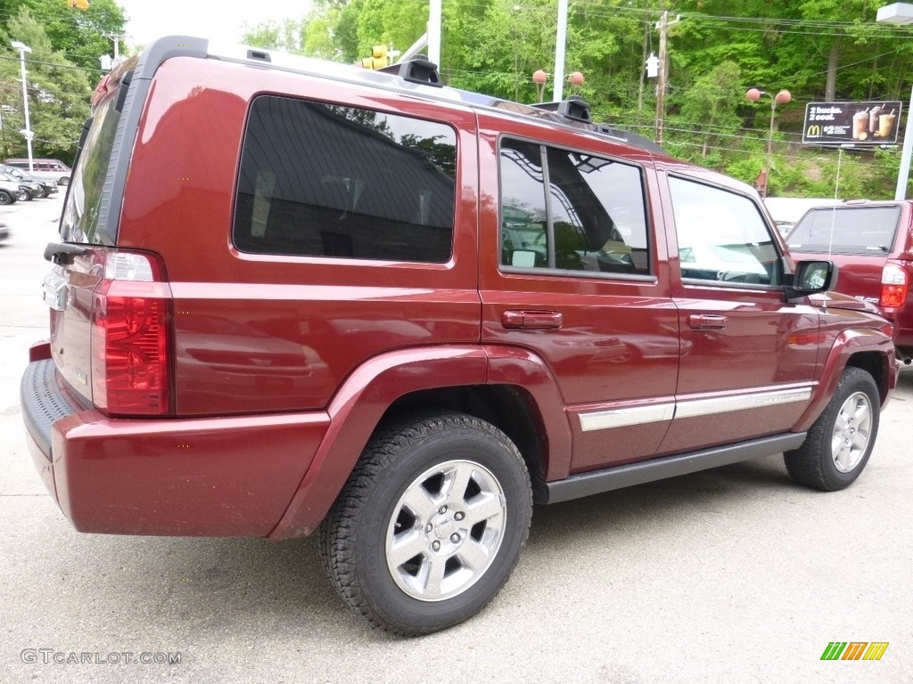 2007 Commander Limited 4x4 - Red Rock Pearl / Dark Khaki/Light Graystone photo #5