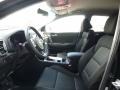 Black 2017 Kia Sportage LX AWD Interior Color