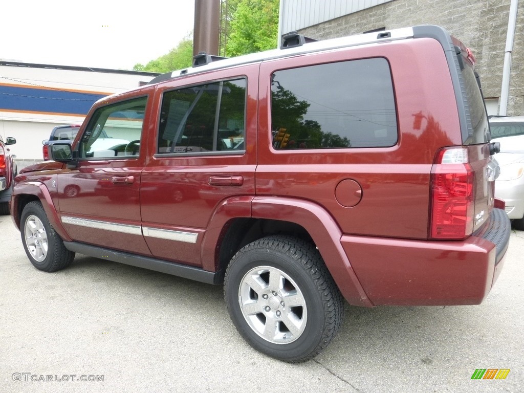 2007 Commander Limited 4x4 - Red Rock Pearl / Dark Khaki/Light Graystone photo #9