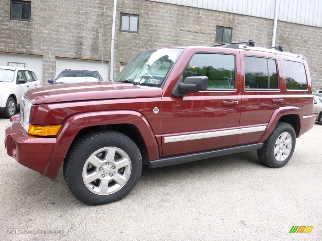 2007 Commander Limited 4x4 - Red Rock Pearl / Dark Khaki/Light Graystone photo #10
