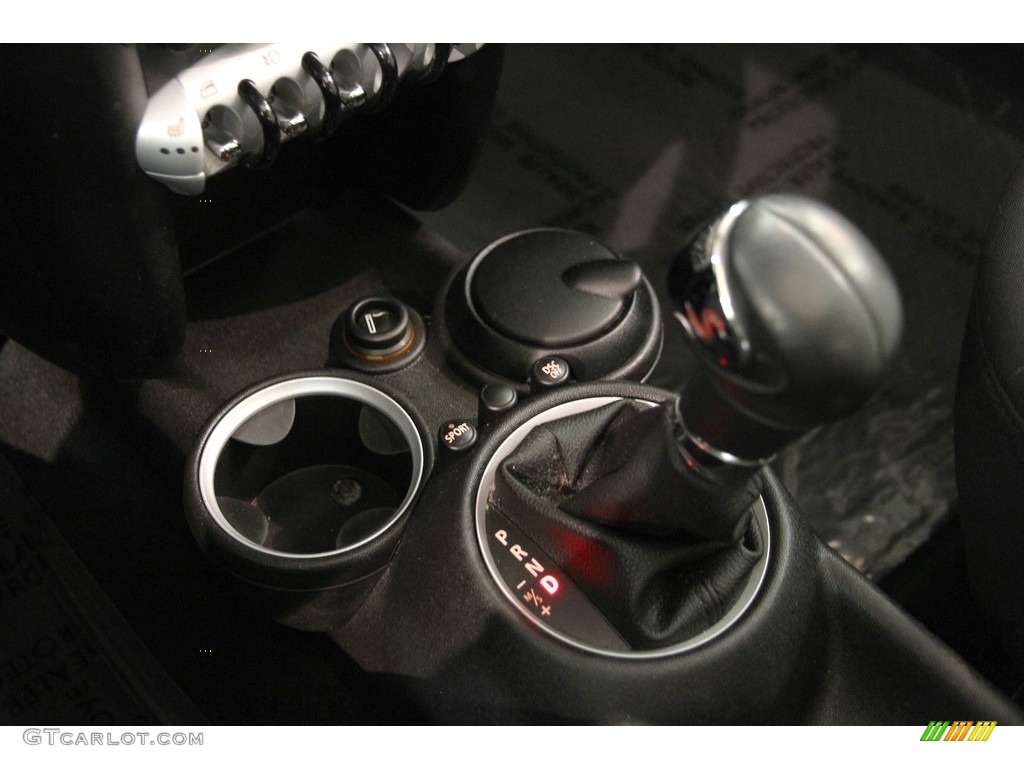 2009 Cooper S Hardtop - Sparkling Silver Metallic / Checkered Carbon Black/Black photo #12