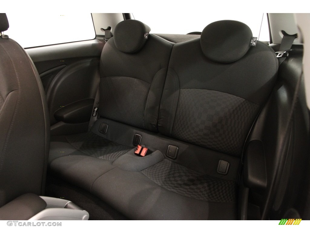 2009 Cooper S Hardtop - Sparkling Silver Metallic / Checkered Carbon Black/Black photo #14