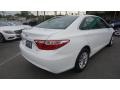 2015 Super White Toyota Camry LE  photo #4