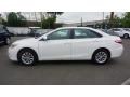 2015 Super White Toyota Camry LE  photo #6