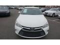 2015 Super White Toyota Camry LE  photo #8