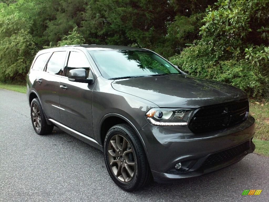 2016 Durango Limited Brass Monkey AWD - Granite Crystal Metallic / Black/Light Frost Beige photo #6