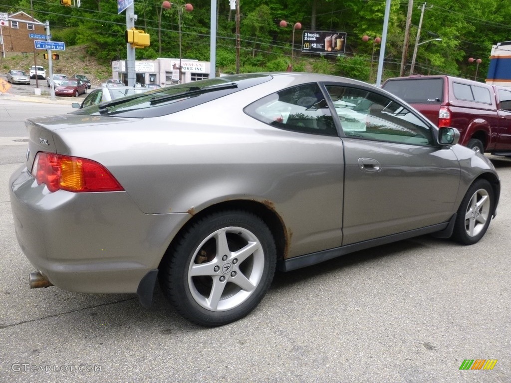 2002 RSX Sports Coupe - Custom Dark Green Metallic / Titanium photo #6