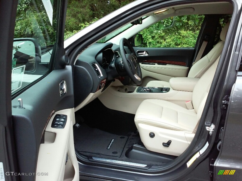 2016 Durango Limited Brass Monkey AWD - Granite Crystal Metallic / Black/Light Frost Beige photo #9