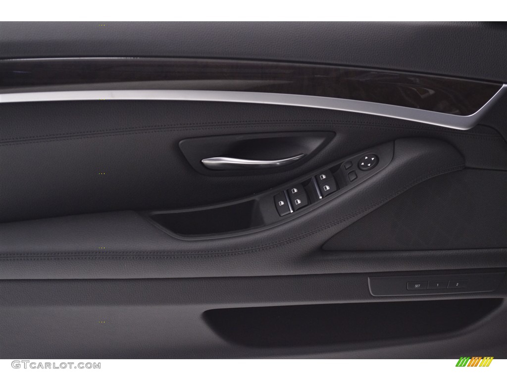 2016 5 Series 528i Sedan - Dark Graphite Metallic / Black photo #10
