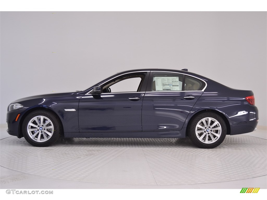 2016 5 Series 528i Sedan - Imperial Blue Metallic / Venetian Beige/Black photo #3