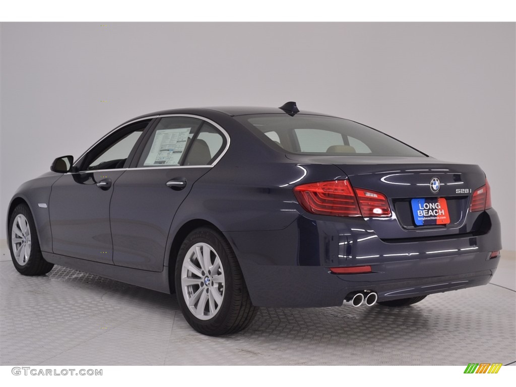 2016 5 Series 528i Sedan - Imperial Blue Metallic / Venetian Beige/Black photo #4