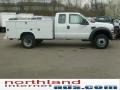 Oxford White - F450 Super Duty XL SuperCab Chassis Utility Truck Photo No. 5