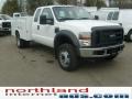 Oxford White - F450 Super Duty XL SuperCab Chassis Utility Truck Photo No. 6