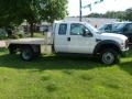 Oxford White - F450 Super Duty XL SuperCab 4x4 Chassis Stake Truck Photo No. 5