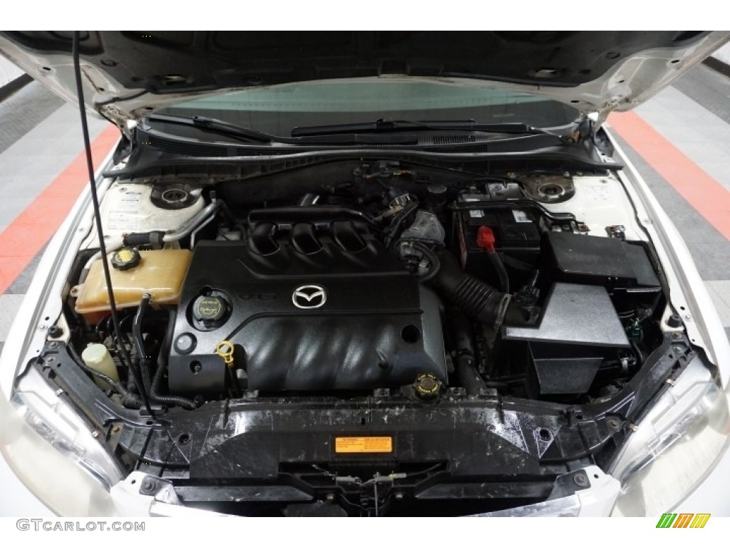 2004 MAZDA6 s Sedan - Performance White / Black photo #47