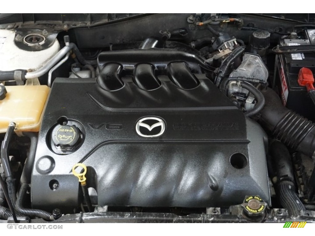 2004 MAZDA6 s Sedan - Performance White / Black photo #48