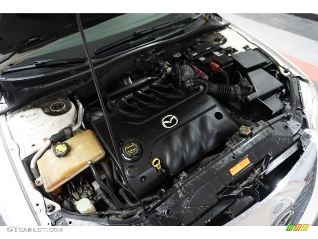 2004 MAZDA6 s Sedan - Performance White / Black photo #49