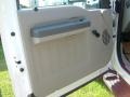 Oxford White - F450 Super Duty XL SuperCab 4x4 Chassis Stake Truck Photo No. 12