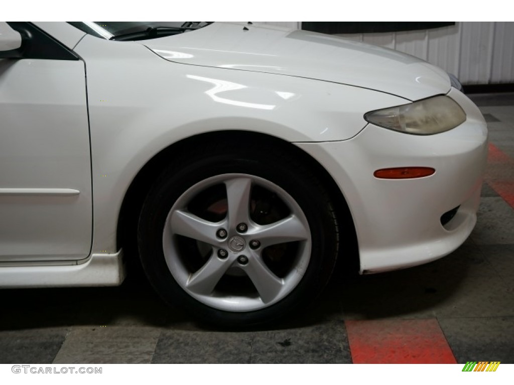 2004 MAZDA6 s Sedan - Performance White / Black photo #59