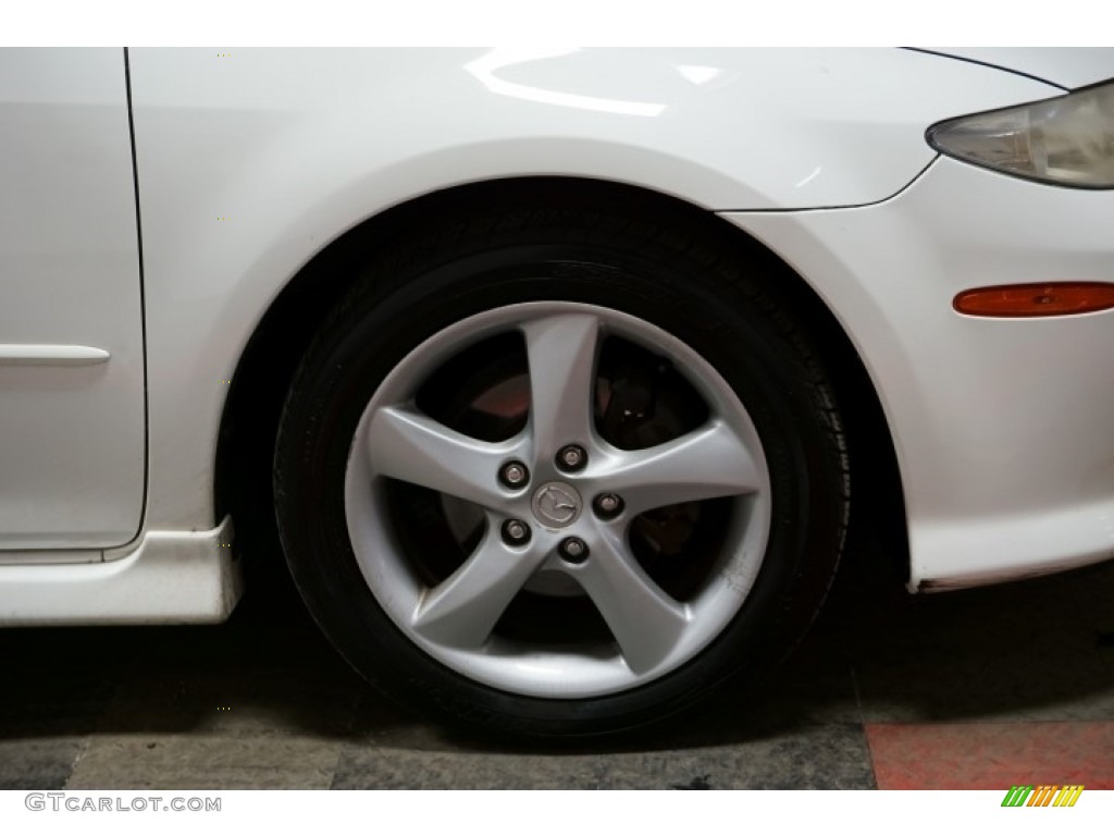 2004 MAZDA6 s Sedan - Performance White / Black photo #60