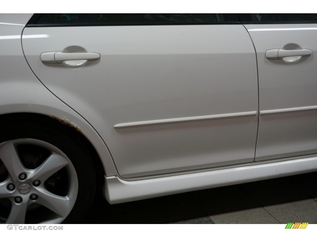 2004 MAZDA6 s Sedan - Performance White / Black photo #66