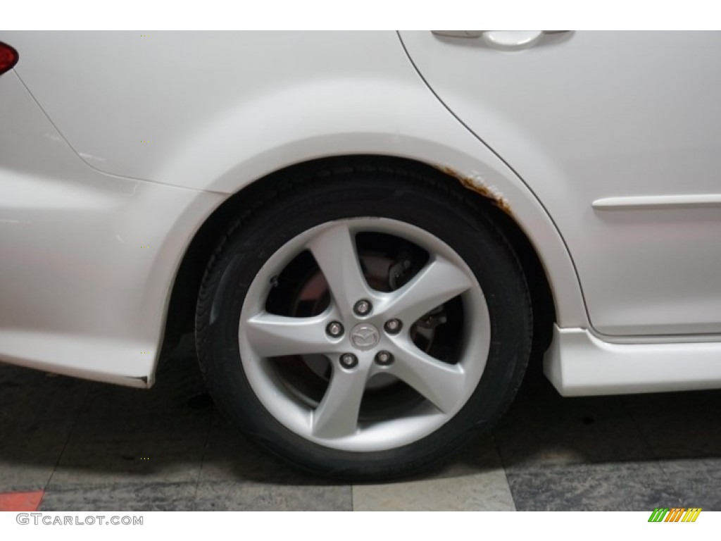2004 MAZDA6 s Sedan - Performance White / Black photo #68