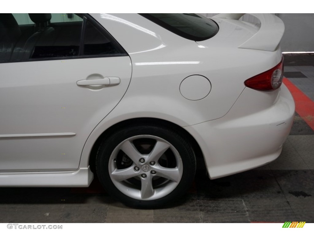 2004 MAZDA6 s Sedan - Performance White / Black photo #81