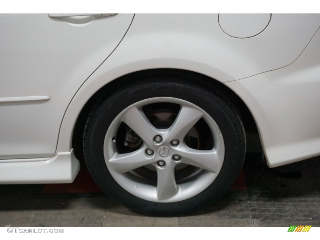 2004 MAZDA6 s Sedan - Performance White / Black photo #82