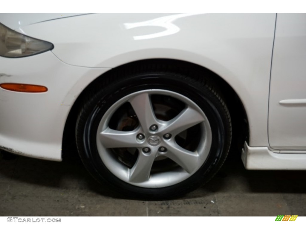 2004 MAZDA6 s Sedan - Performance White / Black photo #89
