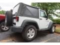 2014 Bright White Jeep Wrangler Willys Wheeler 4x4  photo #3