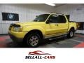 2002 Zinc Yellow Ford Explorer Sport Trac 4x4  photo #1